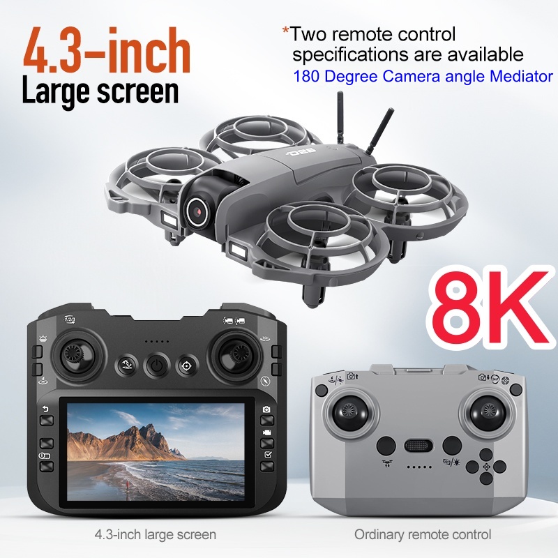 Drone Camera Hd - Drone RC com Controle Remoto e