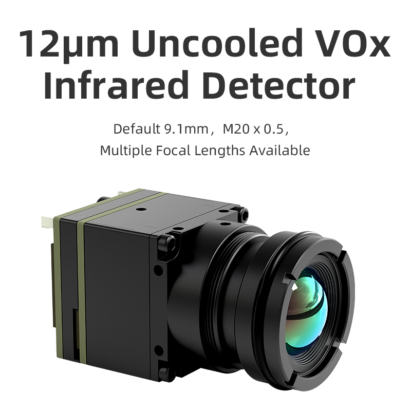 Drone Camera Thermal - 640x512 12um 9.1mm Lnes FPV Câmera