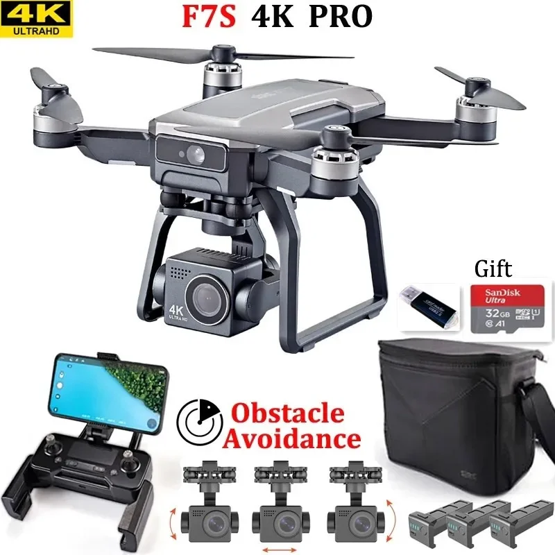 Drone Camera Hd - SJRC F7s 4K PRO Drone 4K