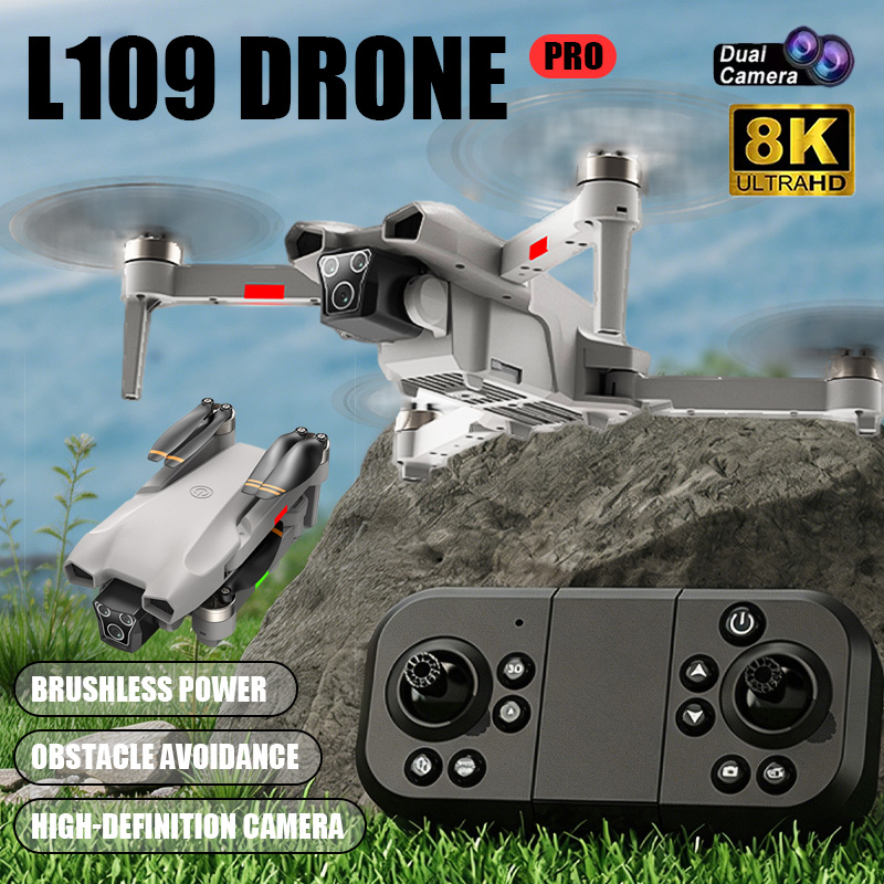 Drone Camera Hd - NOVO Drone L017 Pro Brushless com