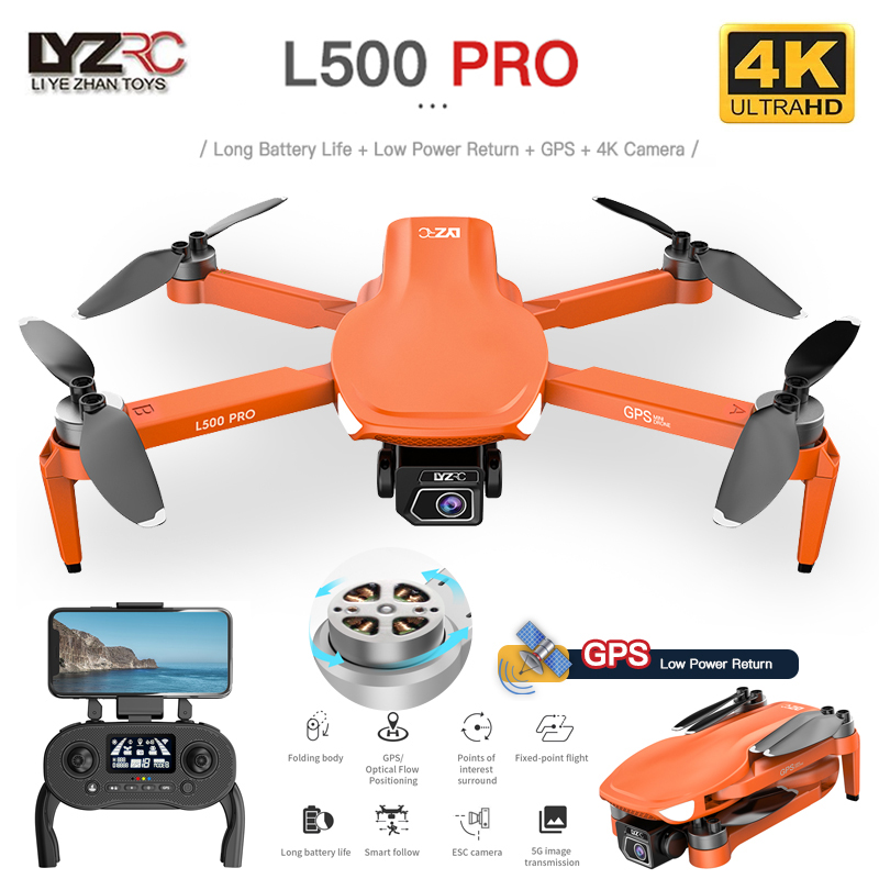 L500 PRO GPS Drone 4K Profesio - Drone Camera Wide Angle avaliação e preço