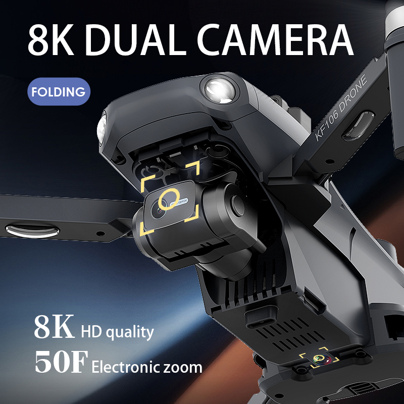 2022 novo kf106 max zangão 8k  - Drone Camera Wide Angle avaliação e preço
