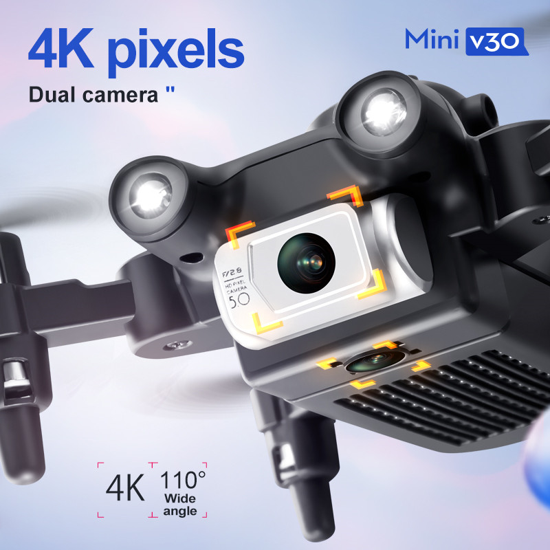 Mini drone v30 wifi fpv com câ - Drone Camera Hd avaliação e preço