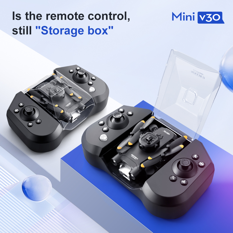 Mini drone v30 wifi fpv com câ - Drone Camera Hd avaliação e preço