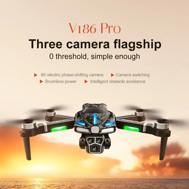 Novo v186 pro drone profission - Drone Camera Professional avaliação e preço