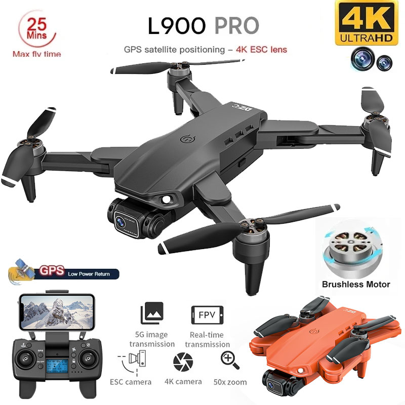 L900 pro gps drone 4k profissi - Drone Camera Hd avaliação e preço