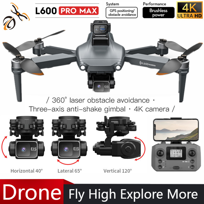 L600 pro max profissional de t - Drone Camera Hd avaliação e preço