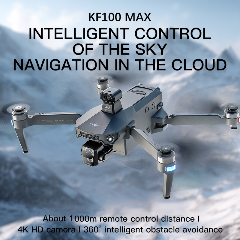 Kf100 max gps drone 4k câmera  - Drone Camera 4K avaliação e preço