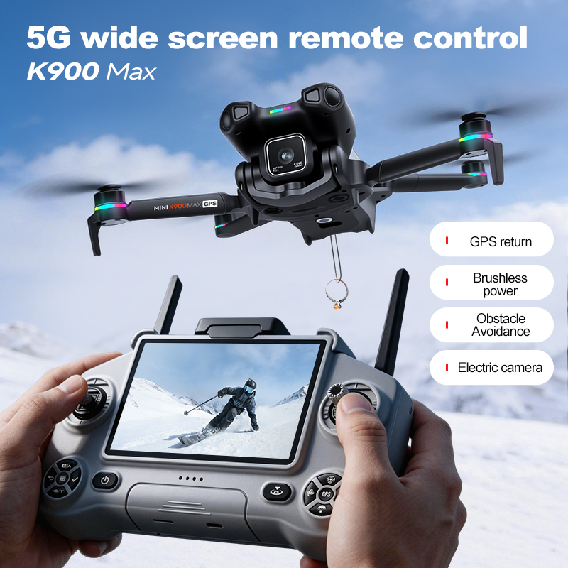 Novo Drone K900 MAX com Câmera - Drone Camera Night Vision avaliação e preço