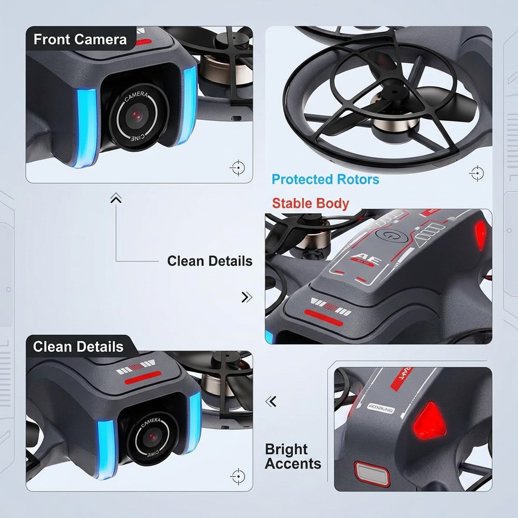 Novo Drone GPS AE21 Profission - Drone Camera Night Vision avaliação e preço