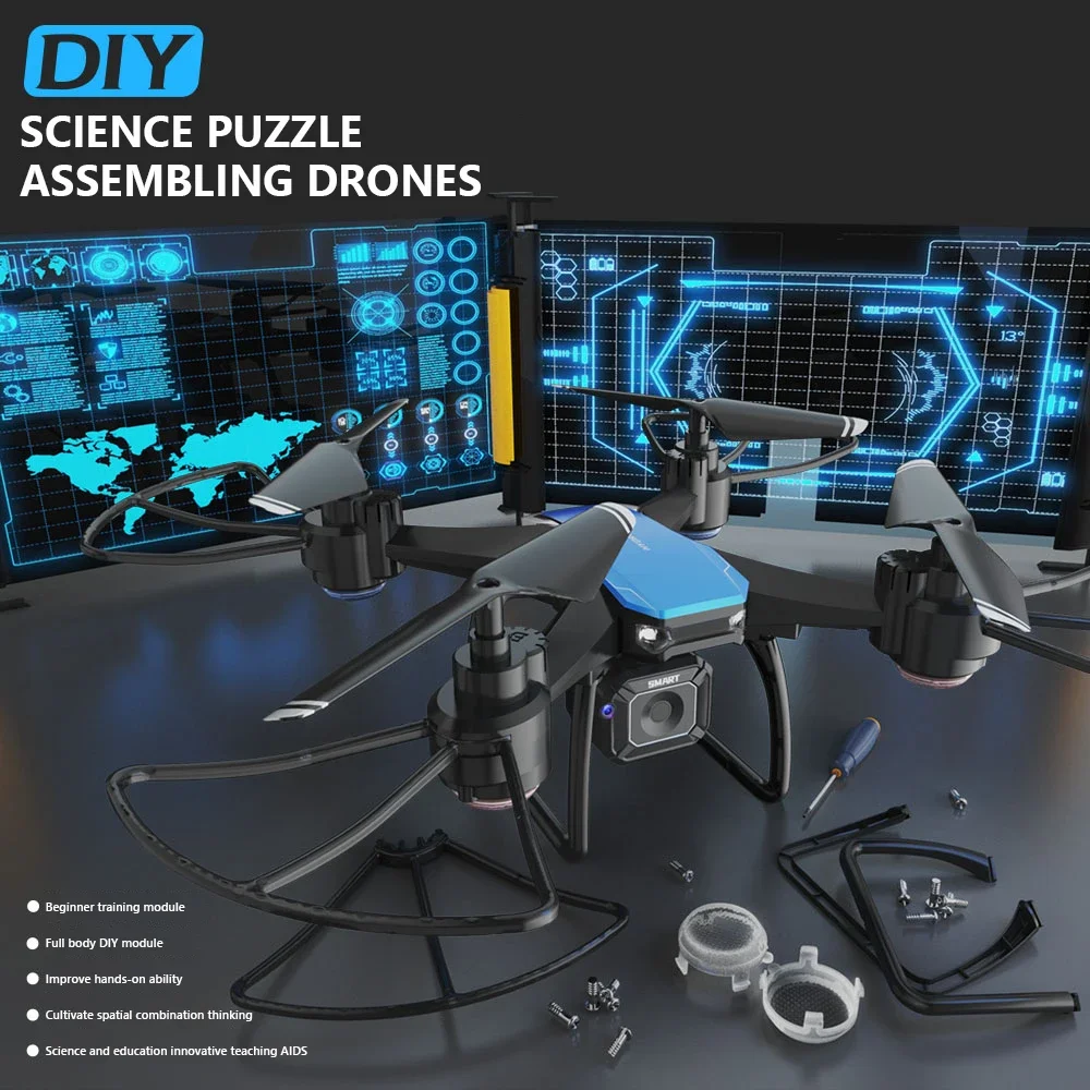 Jjrc h108 diy montagem de ensi - Drone Camera 4K avaliação e preço