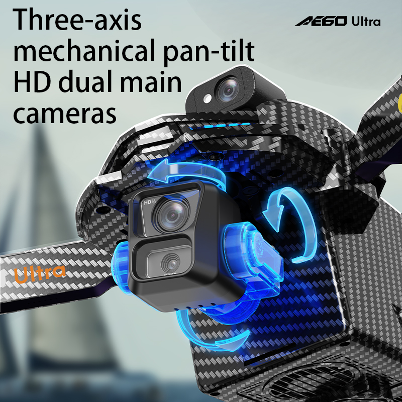Ae60 gps drone profissional 8k - Drone Camera With Gimbal avaliação e preço