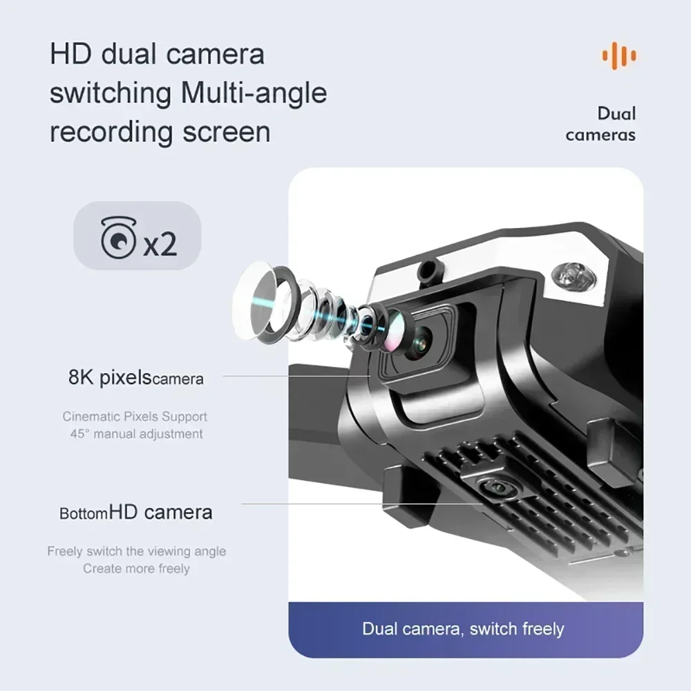 Drone G6 Pro 8K com Câmera Dup - Drone Camera Mount avaliação e preço