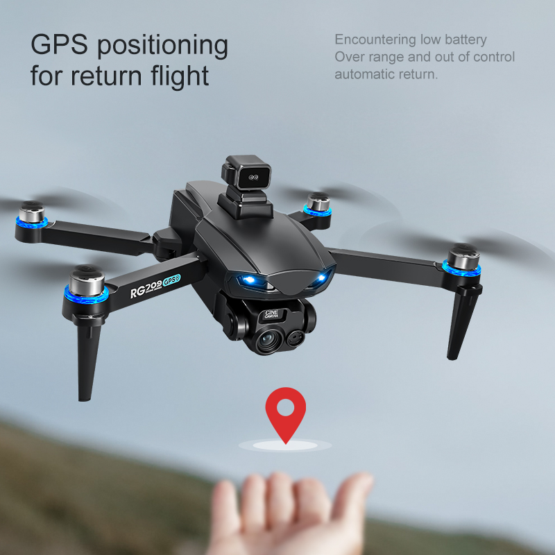 Novo drone 8k com câmera hd, l - Drone Camera 4K avaliação e preço